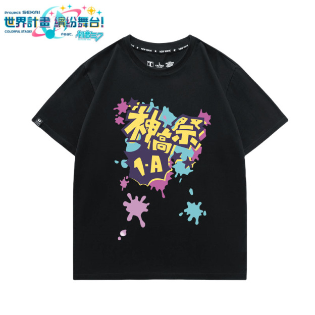 世界計畫 繽紛舞台系列 印花短袖T恤-CASEZONE