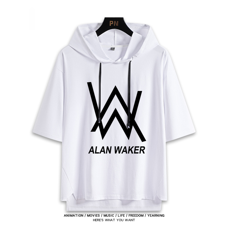 艾倫沃克 Alan Walker 連帽短袖T恤-CASEZONE