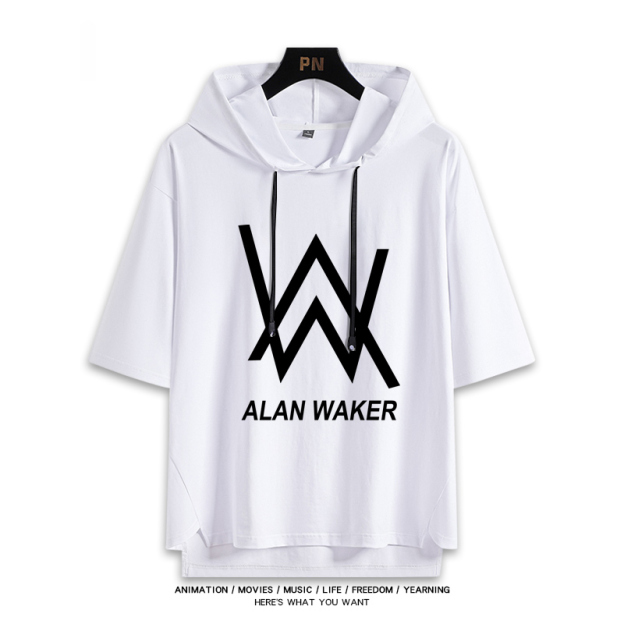 艾倫沃克 Alan Walker 連帽短袖T恤-CASEZONE