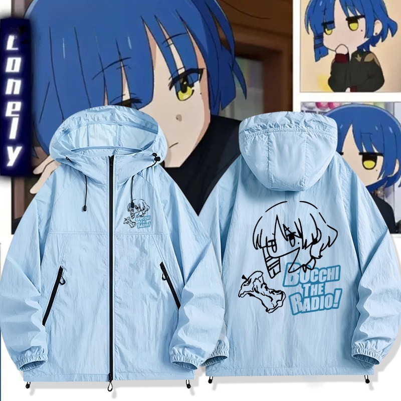 孤獨搖滾山田涼 男女輕薄透氣防曬服外套