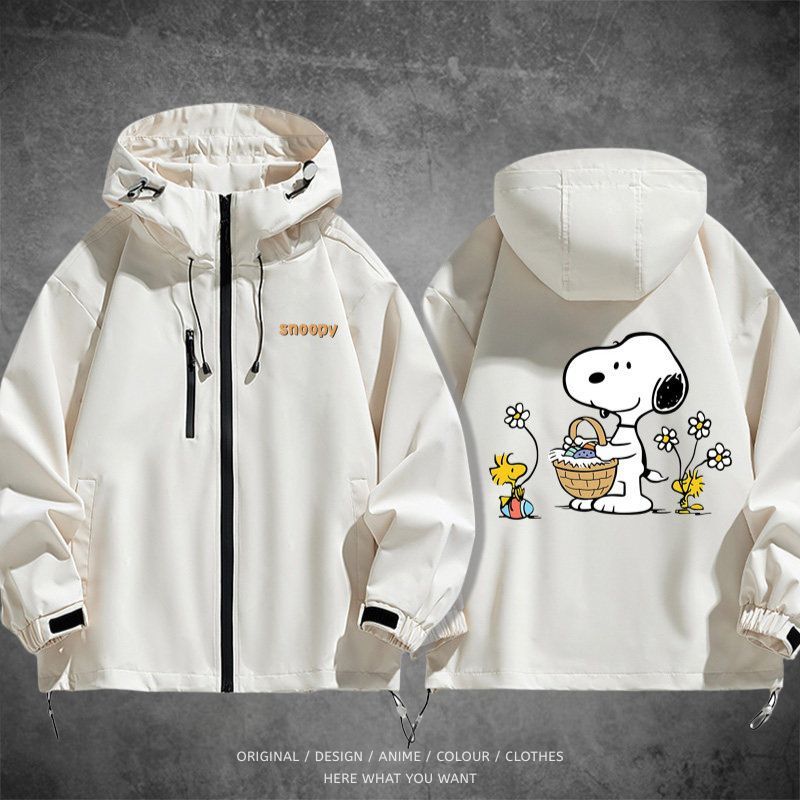 史努比 Snoopy 戶外機能防風防水衝鋒衣
