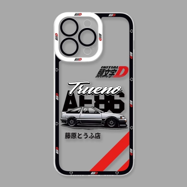 頭文字D透明防摔軟殼-CASEZONE
