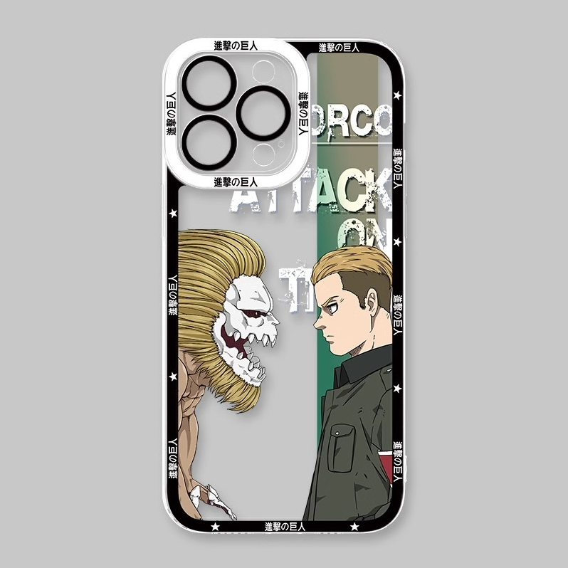 進擊的巨人透明防摔軟殼-CASEZONE