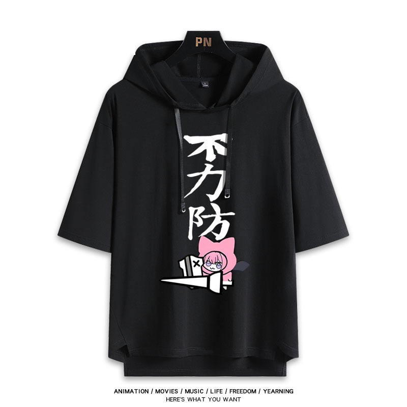 魔物獵人新款 親子情侶男女款連帽短袖T恤