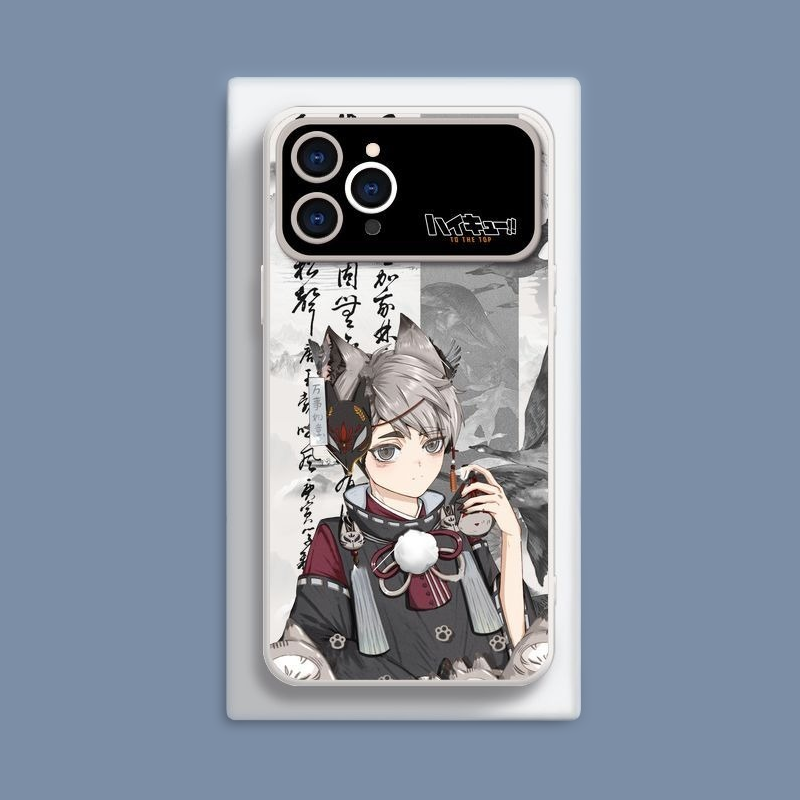 排球少年液態大視窗全包矽膠防摔軟殼-CASEZONE