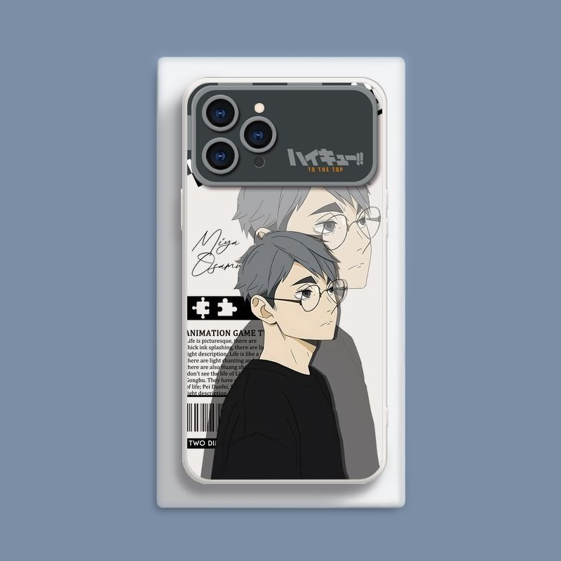 排球少年液態大視窗全包矽膠防摔軟殼-CASEZONE