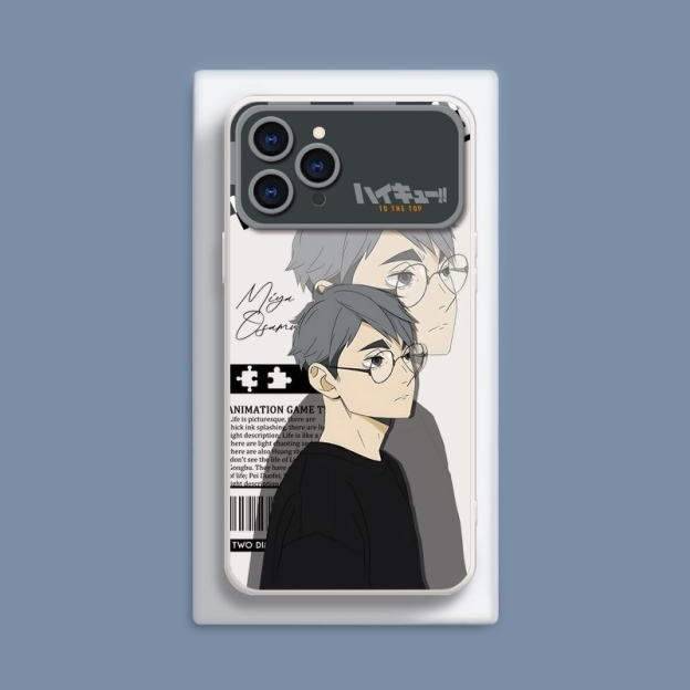 排球少年液態大視窗全包矽膠防摔軟殼-CASEZONE