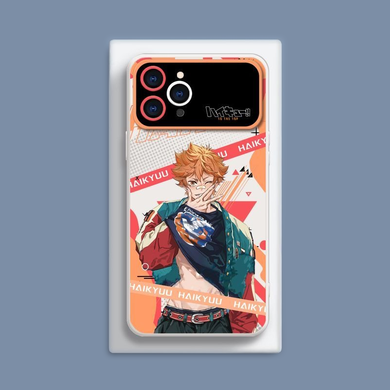 排球少年液態大視窗全包矽膠防摔軟殼-CASEZONE