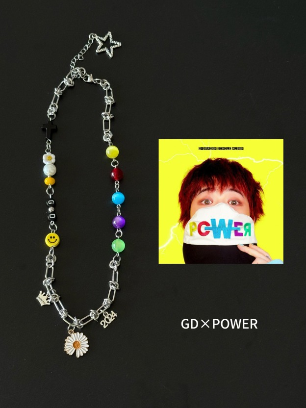 GD 權志龍 POWER 專輯封面概念手鍊 粉丝應援飾品