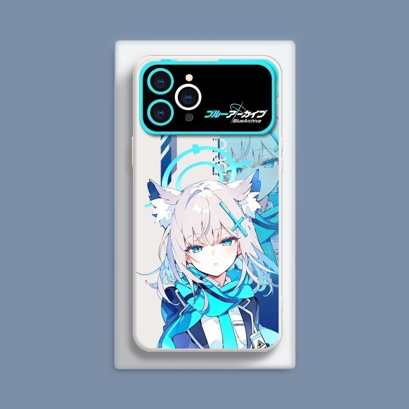 蔚藍檔案液態大視窗全包矽膠防摔軟殼-CASEZONE