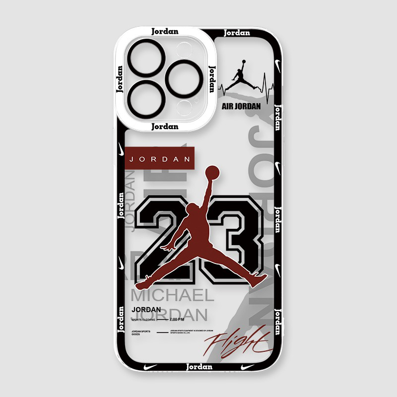 喬丹NBA籃球透明防摔軟殼-CASEZONE