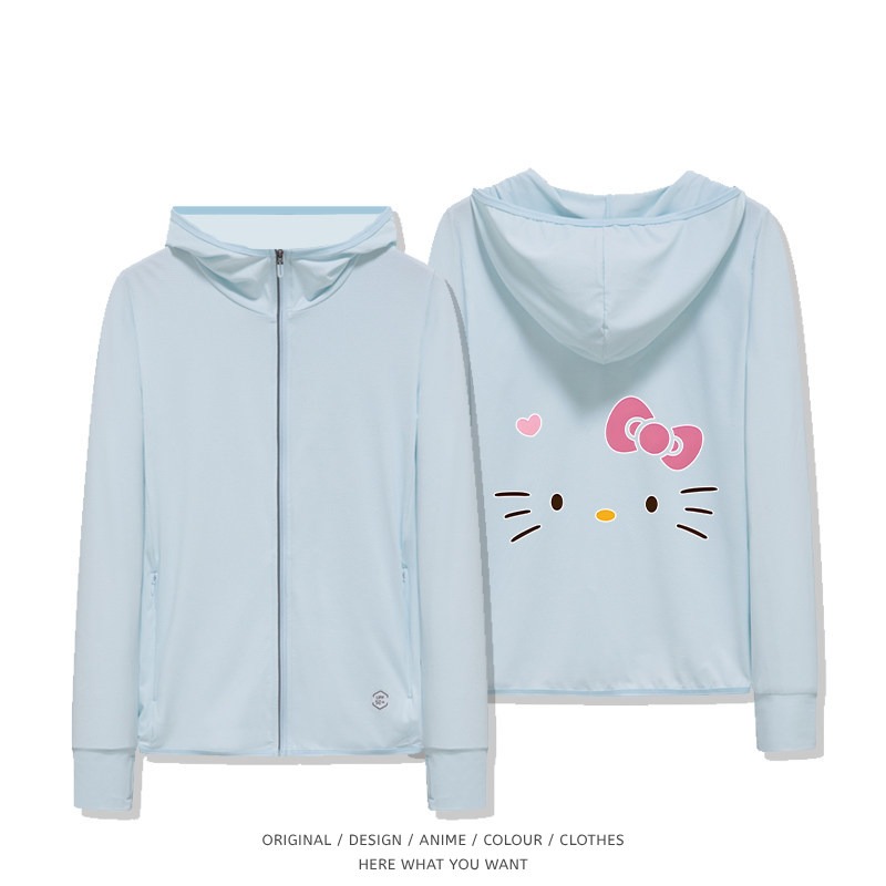 凱蒂貓 Hello Kitty 夏季通勤冰絲速乾涼感防曬外套