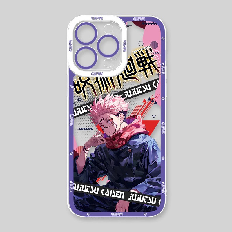 咒術迴戰透明防摔軟殼-CASEZONE