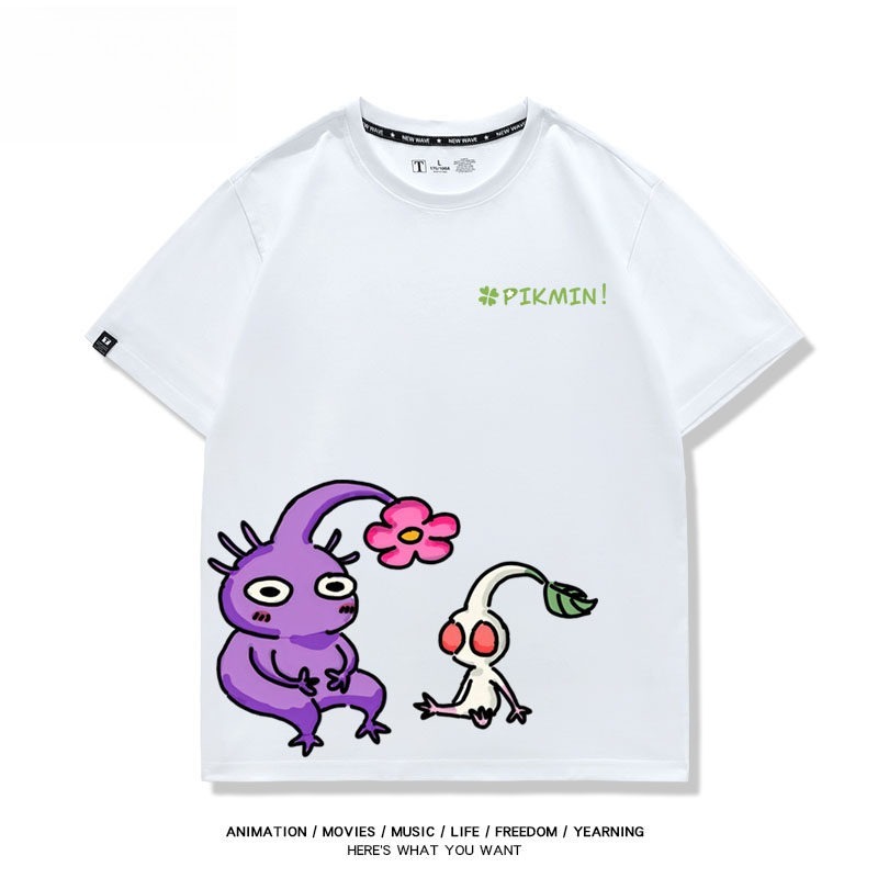 皮克敏PIKMIN4 印花短袖T恤