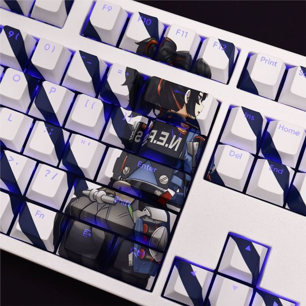 朱鳶透光RGB108鍵標準配列衛星軸鍵帽-CASEZONE