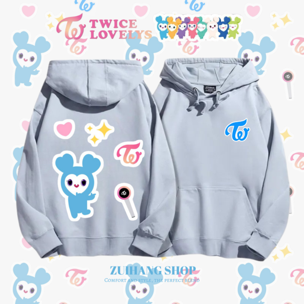 Twicelovely新款 親子情侶男女款連帽衛衣-CASEZONE