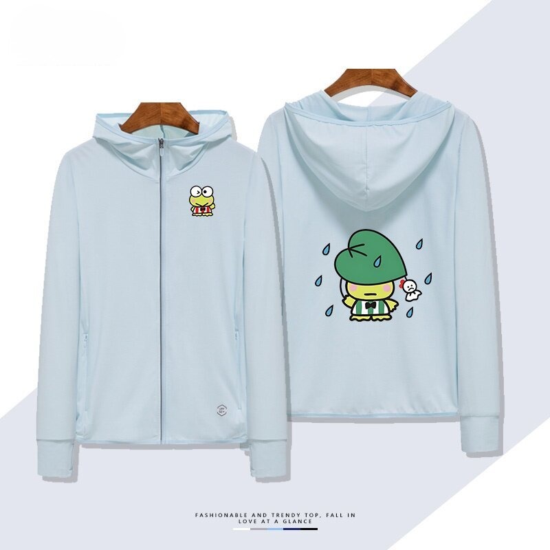 可洛比 Keroppi 夏季通勤冰絲速乾涼感防曬外套