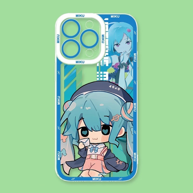 初音未來透明防摔軟殼-CASEZONE