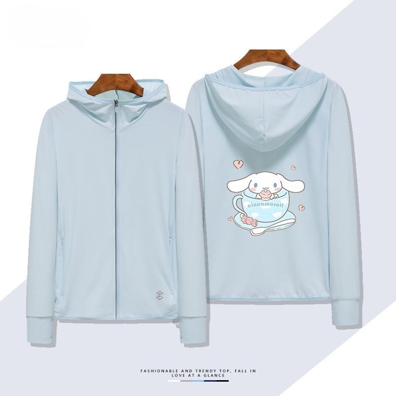 大耳狗 Cinnamoroll 夏季通勤冰絲速乾涼感防曬外套