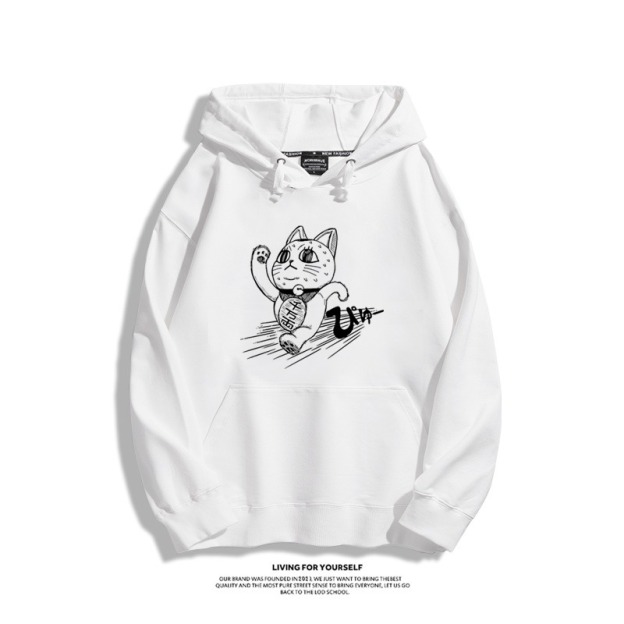 膽大黨 聯名衛衣2025秋冬新款親子情侶裝連帽衛衣