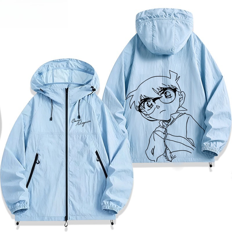 名偵探柯南 男女輕薄透氣防曬服外套