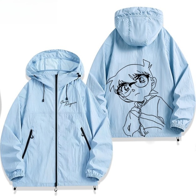 名偵探柯南 男女輕薄透氣防曬服外套