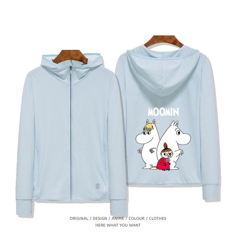 Moomin 嚕嚕米 夏季通勤冰絲速乾涼感防曬外套