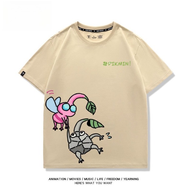 皮克敏PIKMIN4 印花短袖T恤