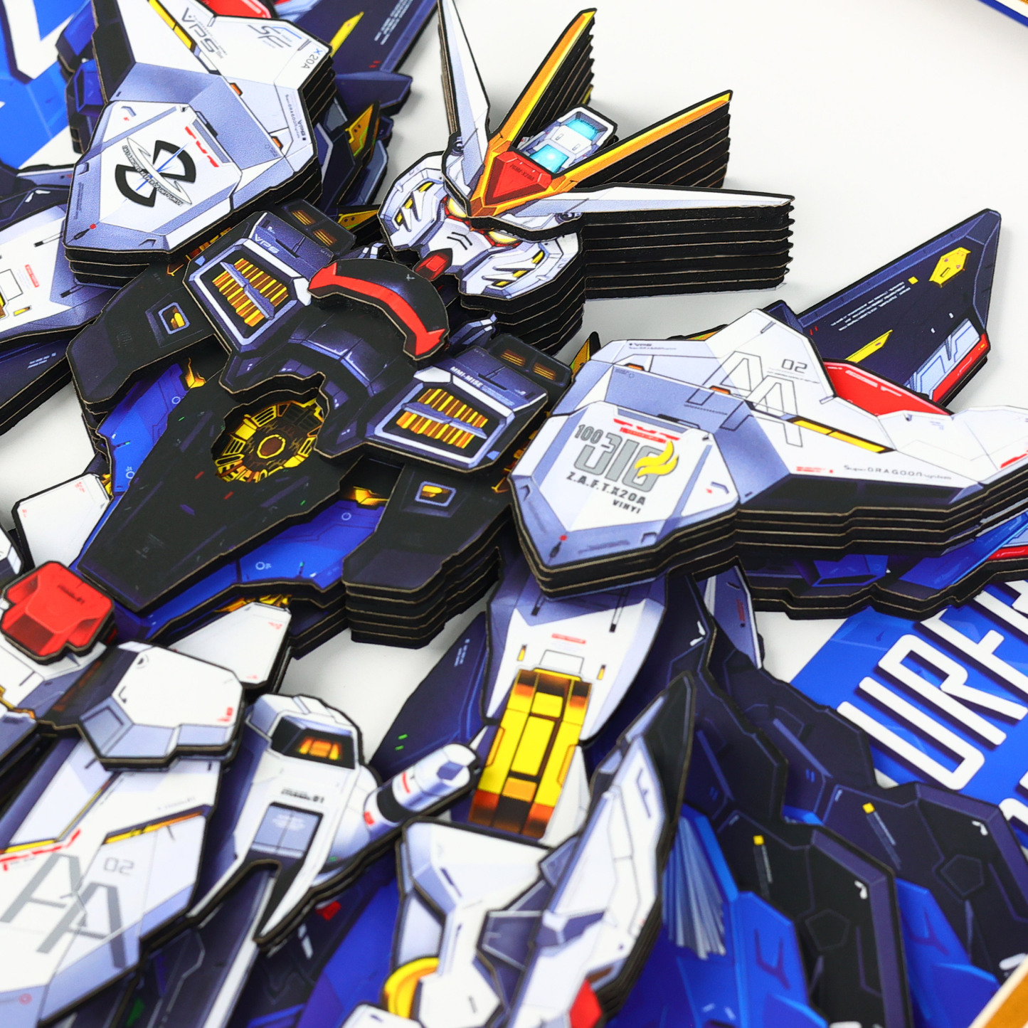 機動戰士鋼彈 3D立體畫-CASEZONE