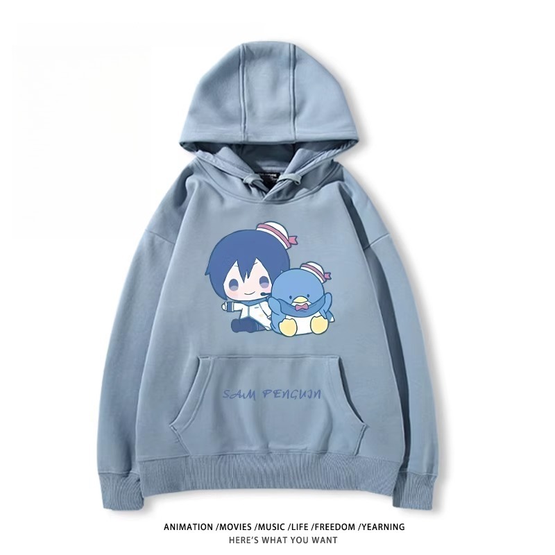 初音未來X三麗鷗新款 親子情侶男女款連帽衛衣