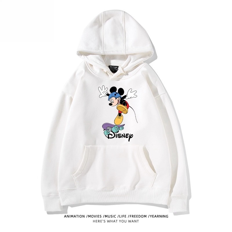 米老鼠米奇米妮 聯名衛衣2025秋冬新款親子情侶裝連帽衛衣