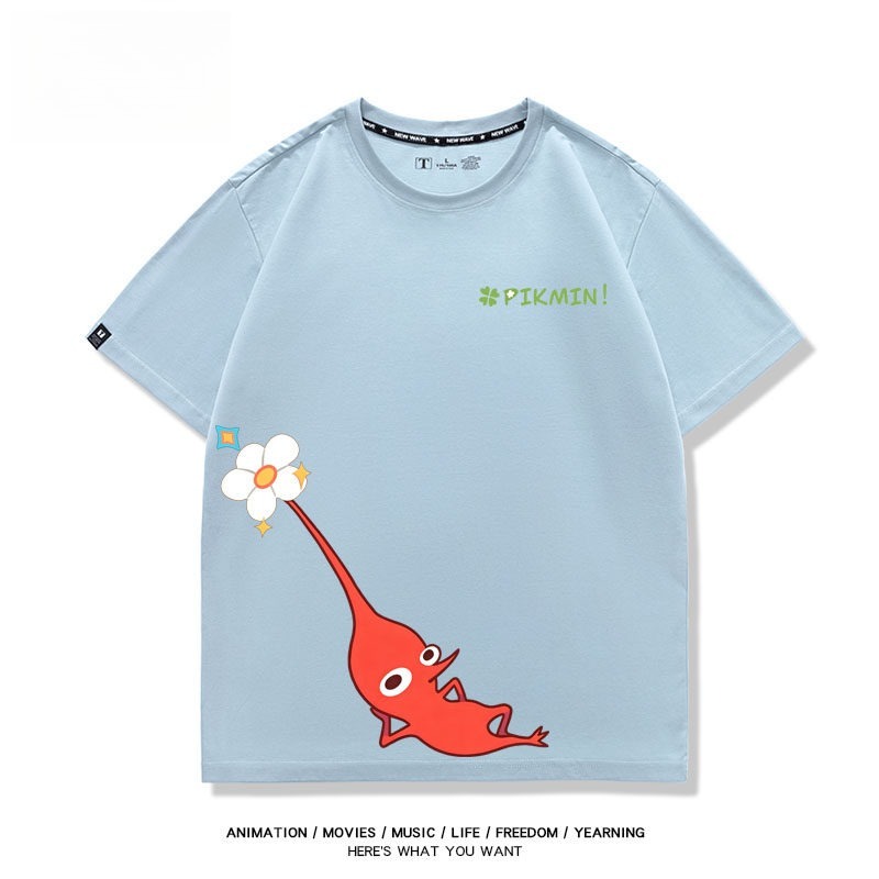 皮克敏PIKMIN4 印花短袖T恤