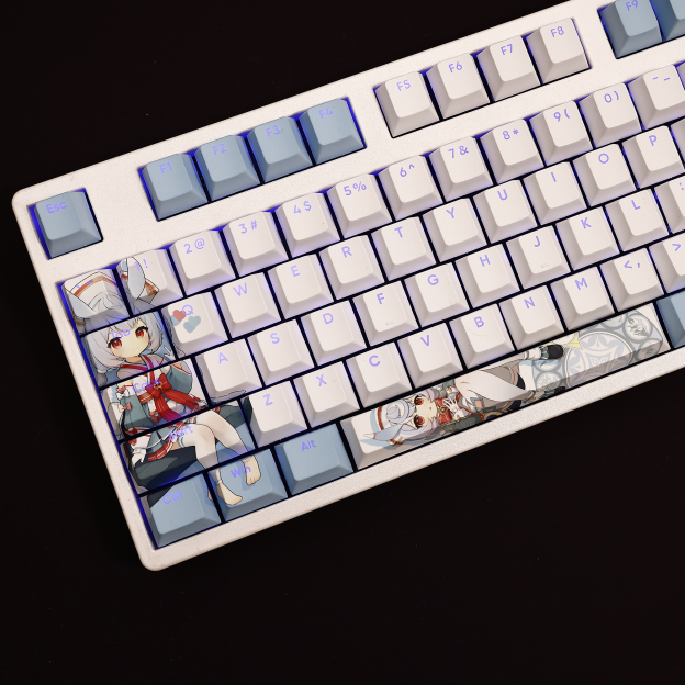 希格雯透光RGB108鍵標準配列衛星軸鍵帽-CASEZONE