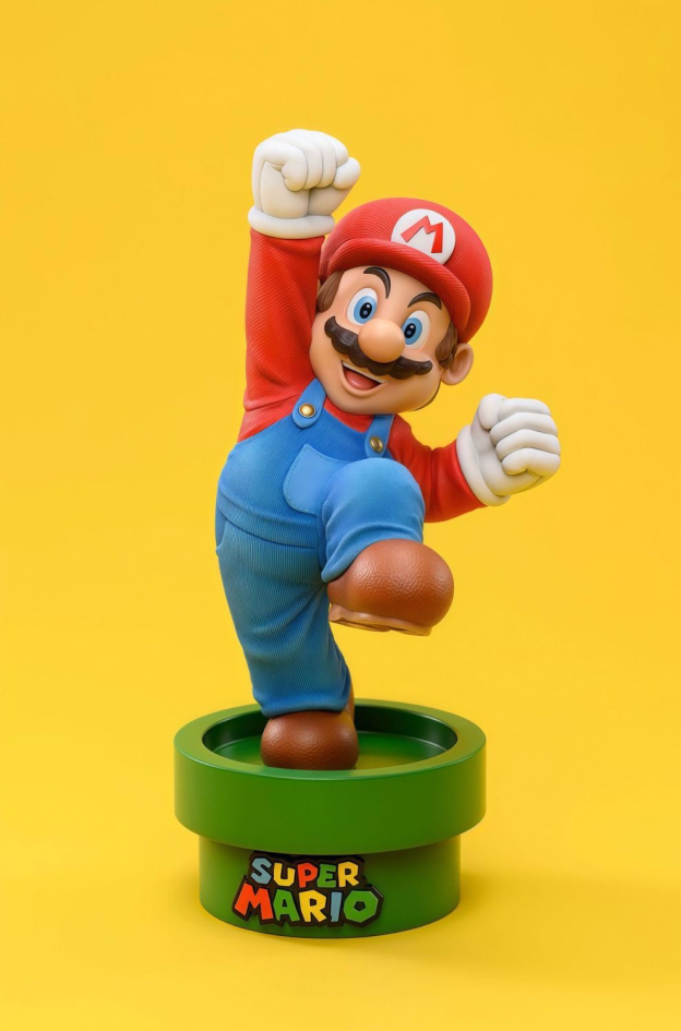 SuperMario 超級瑪利歐 GK雕像