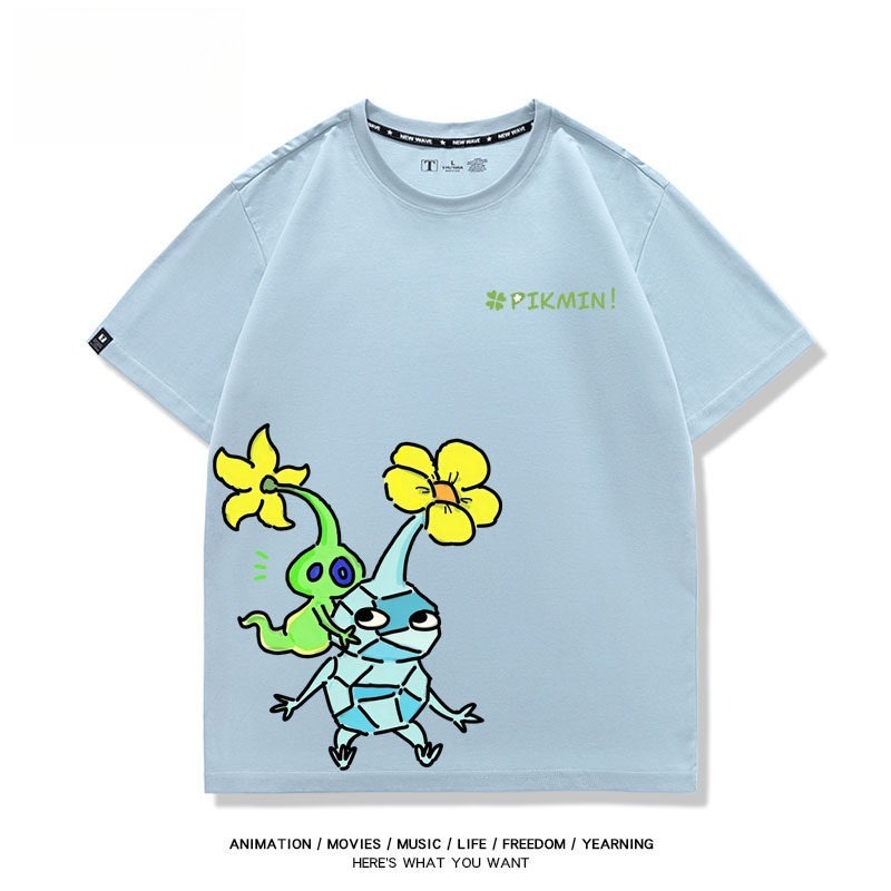 皮克敏PIKMIN4 印花短袖T恤