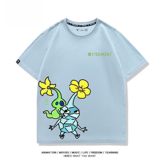 皮克敏PIKMIN4 印花短袖T恤