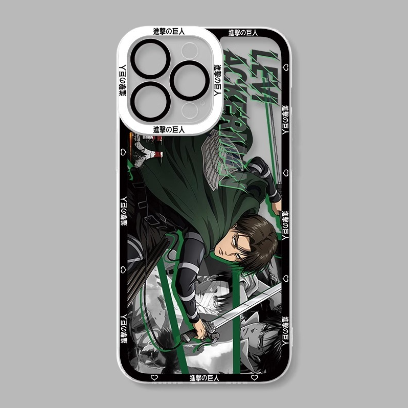 進擊的巨人透明防摔軟殼-CASEZONE