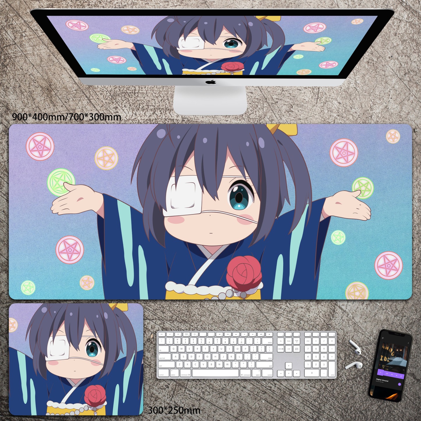 動漫系列 主題桌墊 布質滑鼠墊-CASEZONE