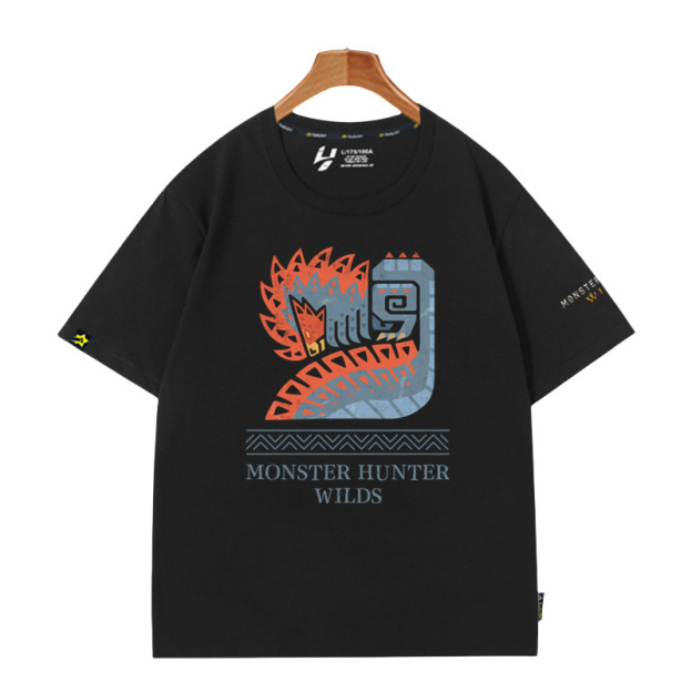 魔物獵人荒野 第2彈 印花短袖T恤-CASEZONE