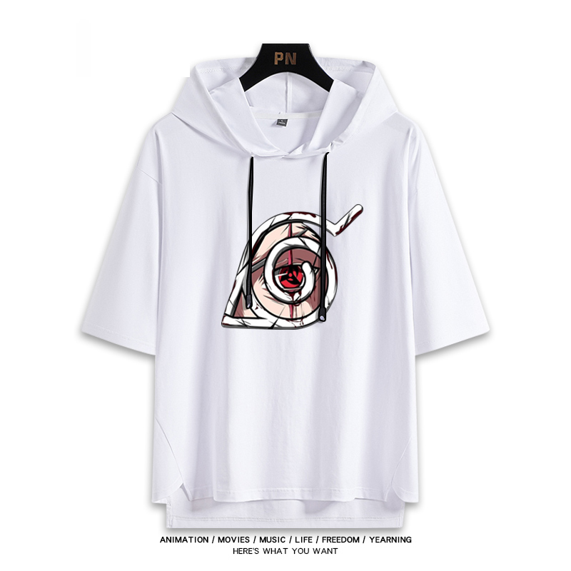 火影忍者 連帽短袖T恤-CASEZONE