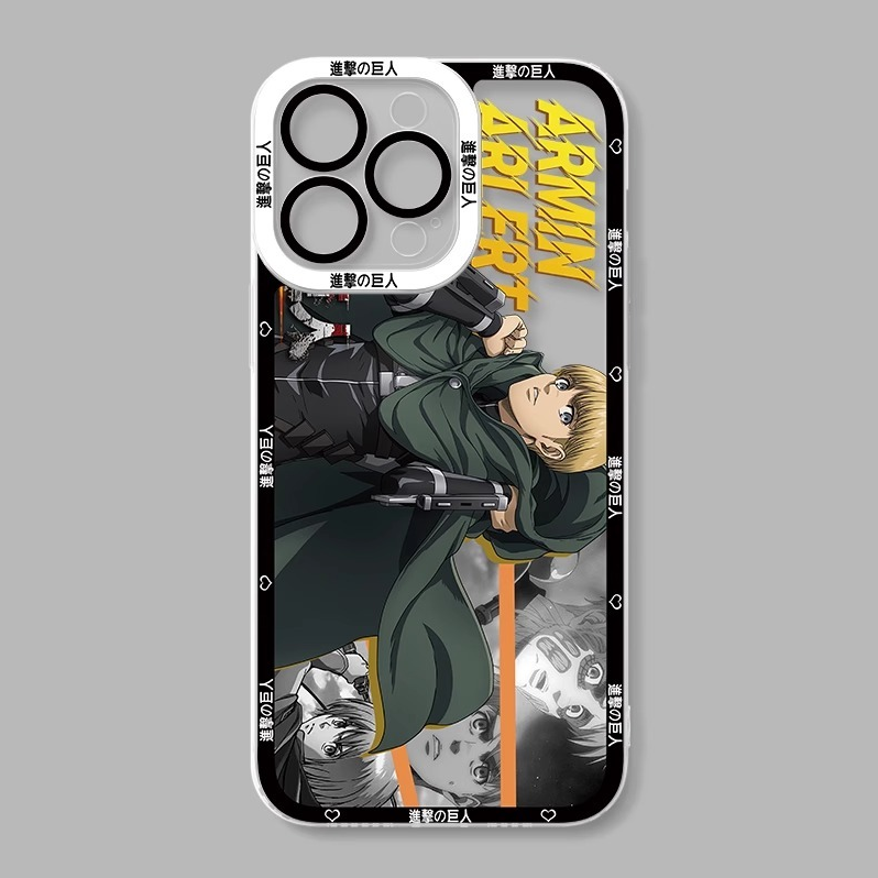 進擊的巨人透明防摔軟殼-CASEZONE