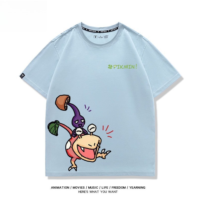 皮克敏PIKMIN4 印花短袖T恤