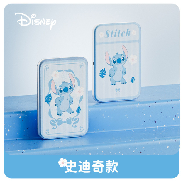 化妝鏡美妝鏡 | 草莓熊維尼熊史迪奇瑪麗貓LED便攜鏡 | 隨身摺疊收納帶燈-CASEZONE