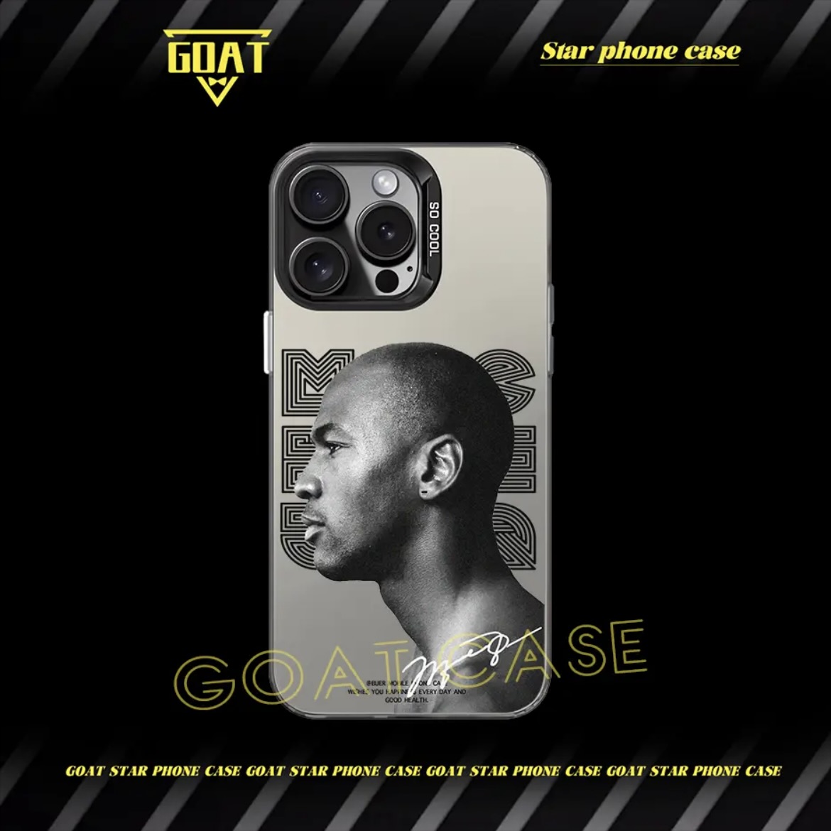 球星頭像｜彩銀球星手機殼-CASEZONE