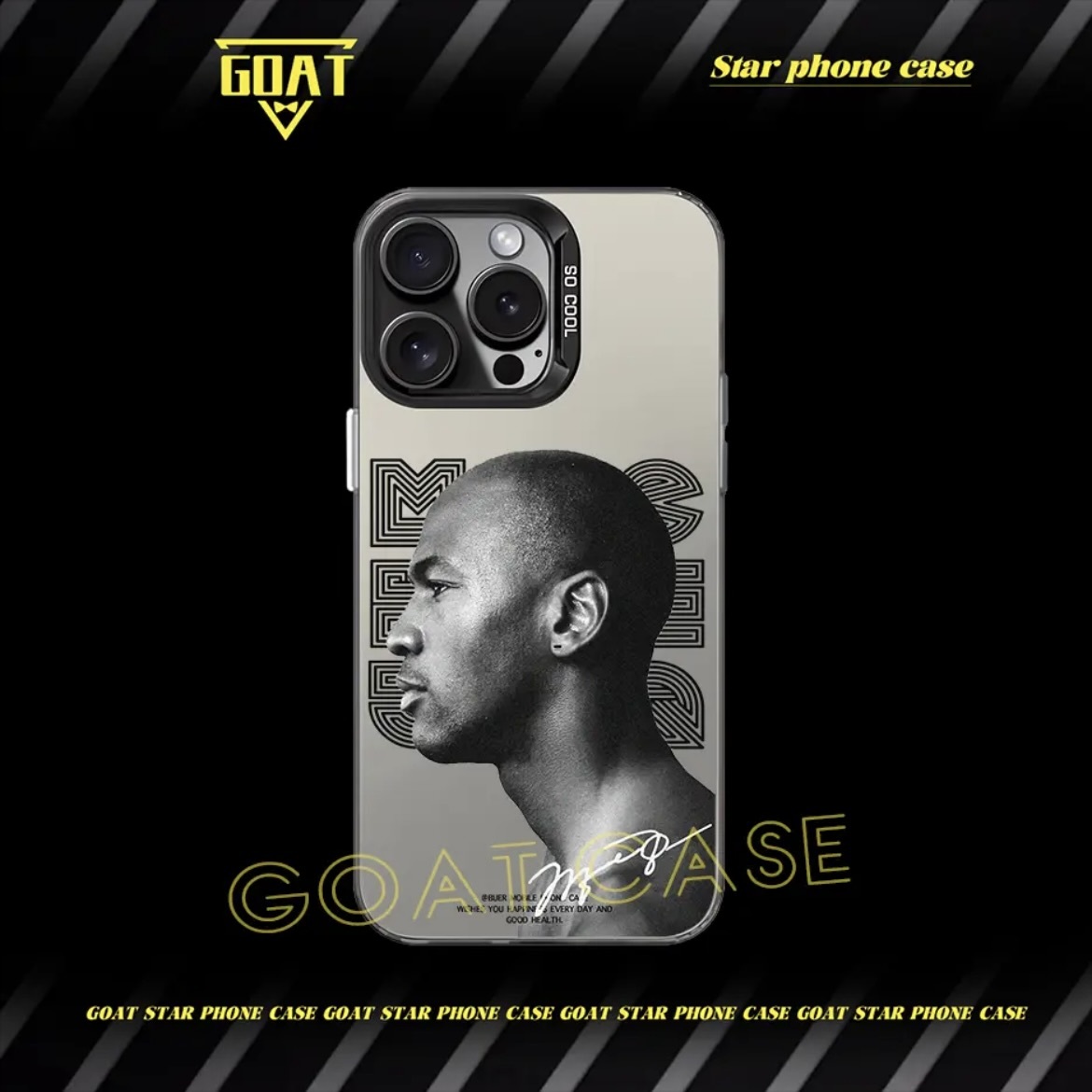 球星頭像｜彩銀球星手機殼-CASEZONE