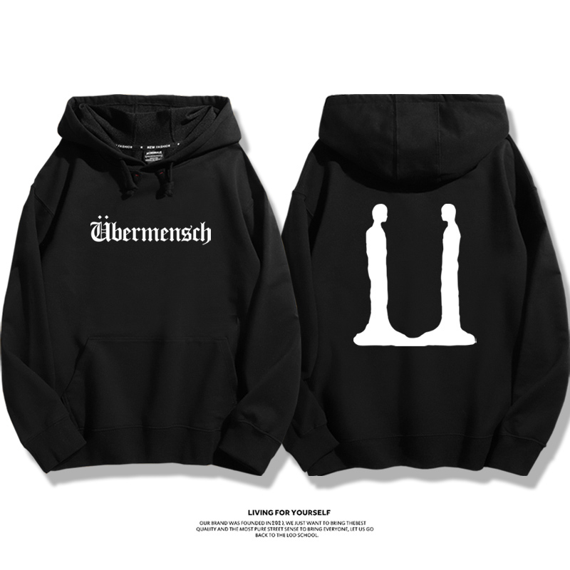 GD權志龍 2025秋冬新款 親子情侶男女連帽衛衣