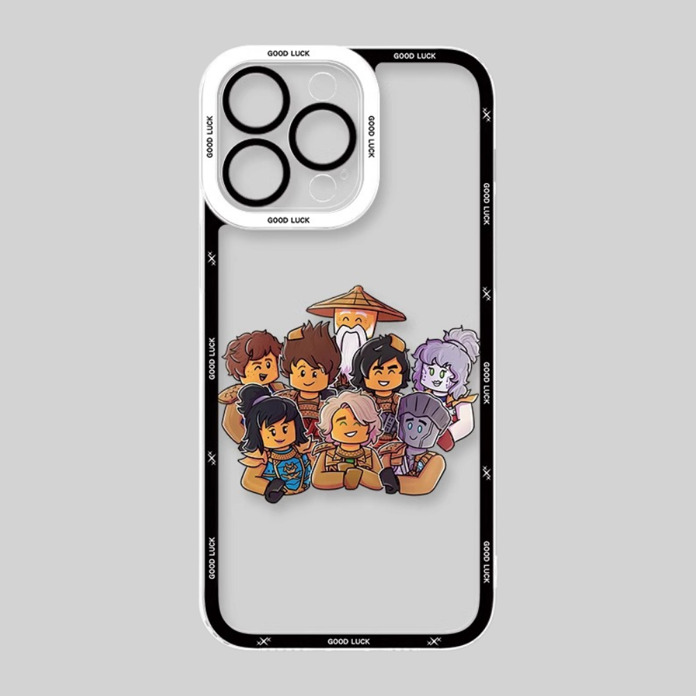 樂高幻影忍者透明防摔軟殼-CASEZONE