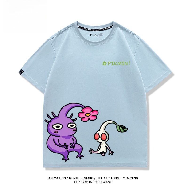 皮克敏PIKMIN4 印花短袖T恤