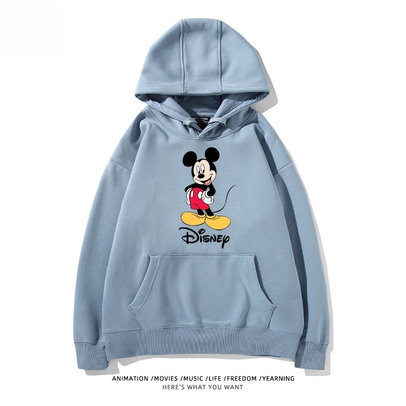 米老鼠米奇米妮 聯名衛衣2025秋冬新款親子情侶裝連帽衛衣