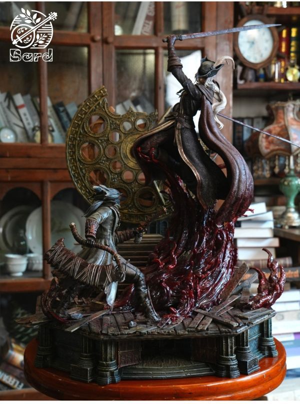 【預購】Bard工作室 名場景第四款 星辰鐘塔內的戰鬥 瑪麗亞VS老獵人